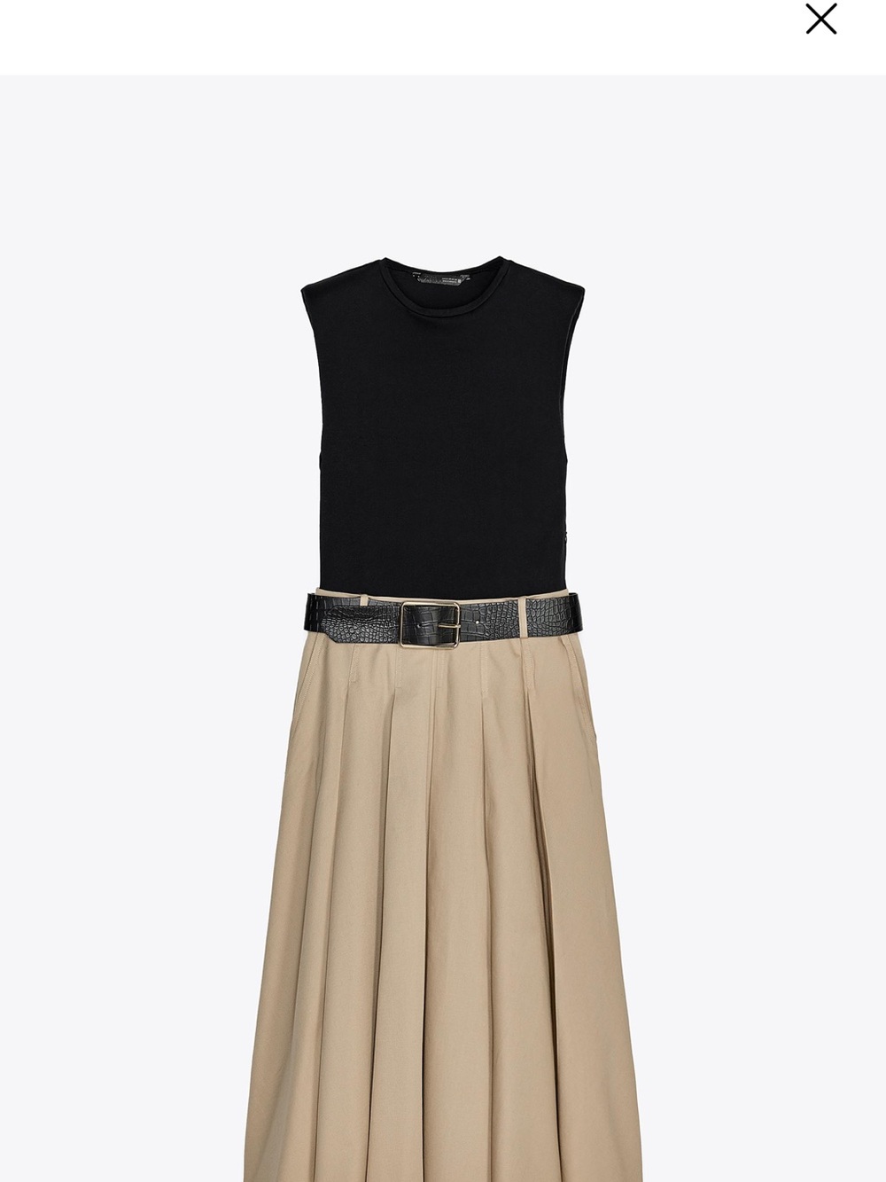 Zara Belted Dress - Picture 5 of 10